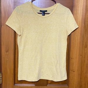 Yellow tee